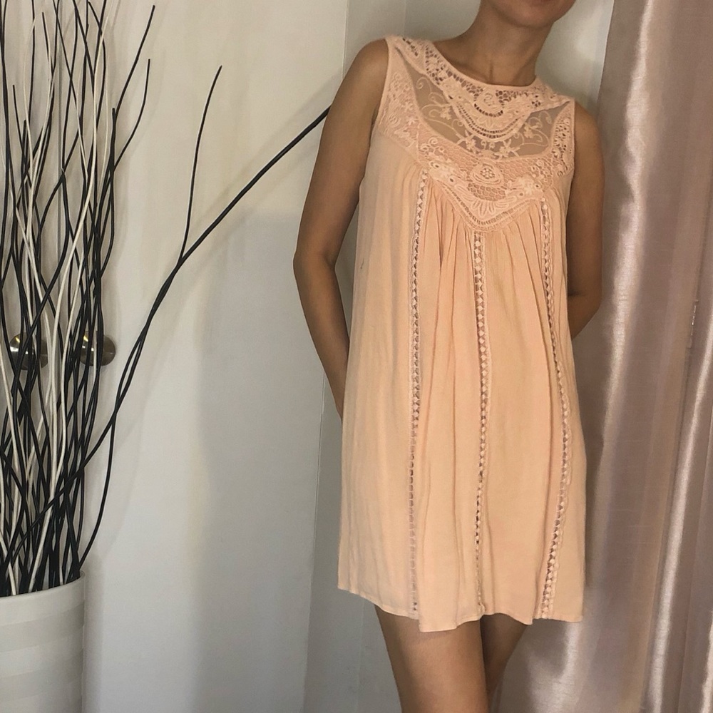 Mossimo Pink Lace Dress